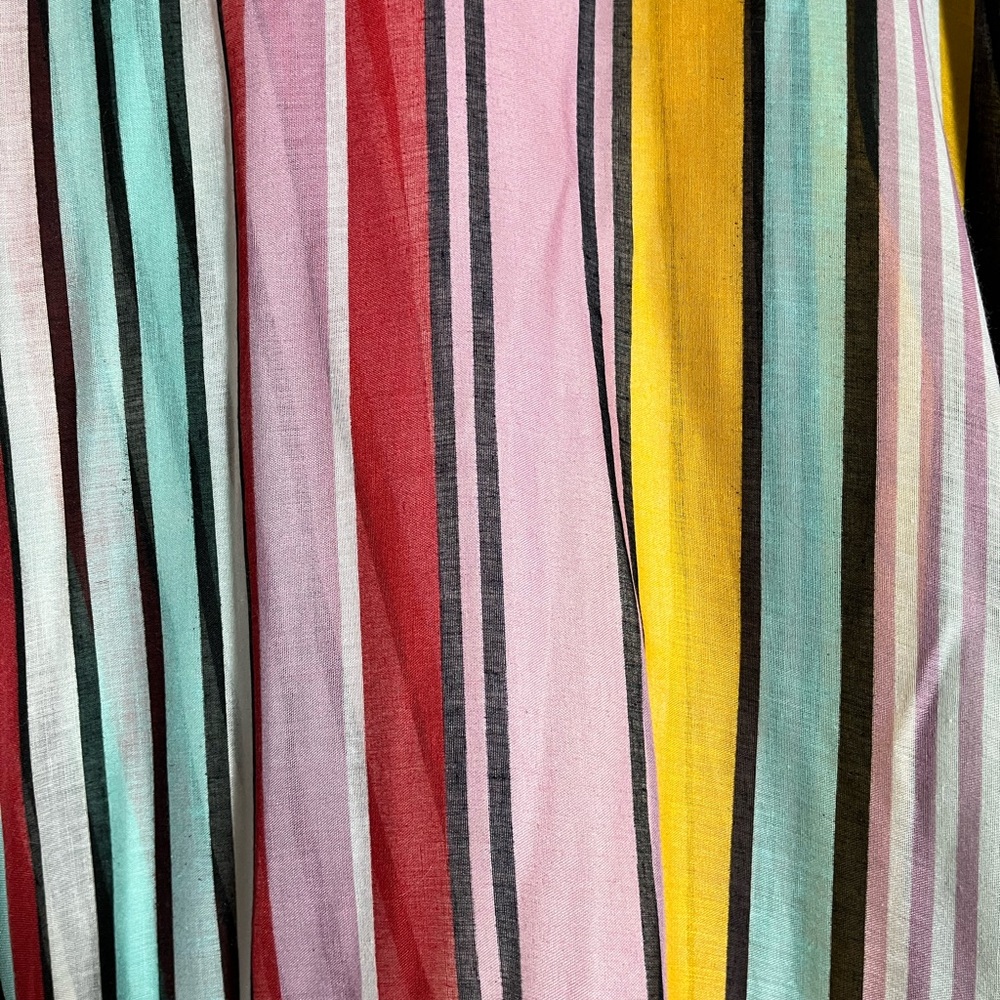 Lane Bryant Women’s Colorful Striped Cover-Up - Picture 7 of 9